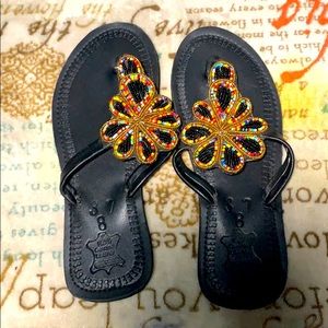 African sandals